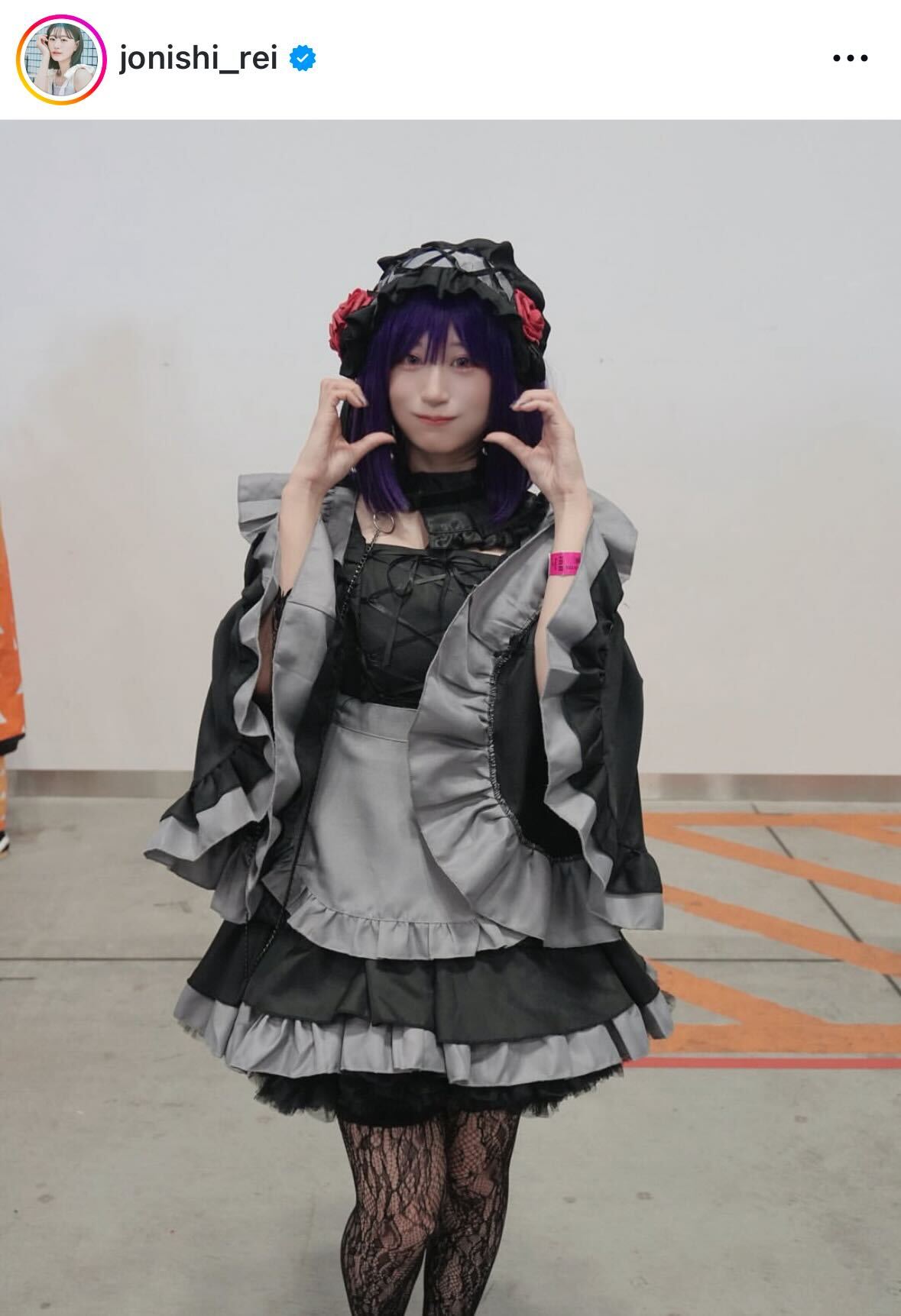 上西怜のインスタグラムから