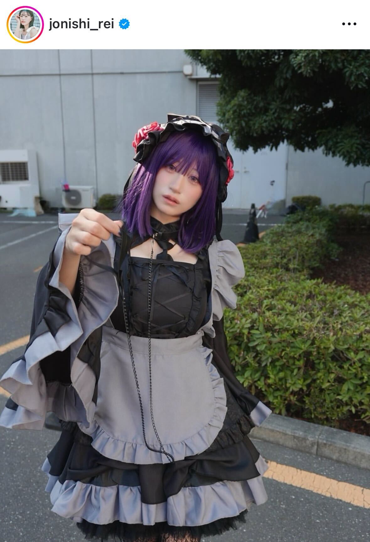 上西怜のインスタグラムから