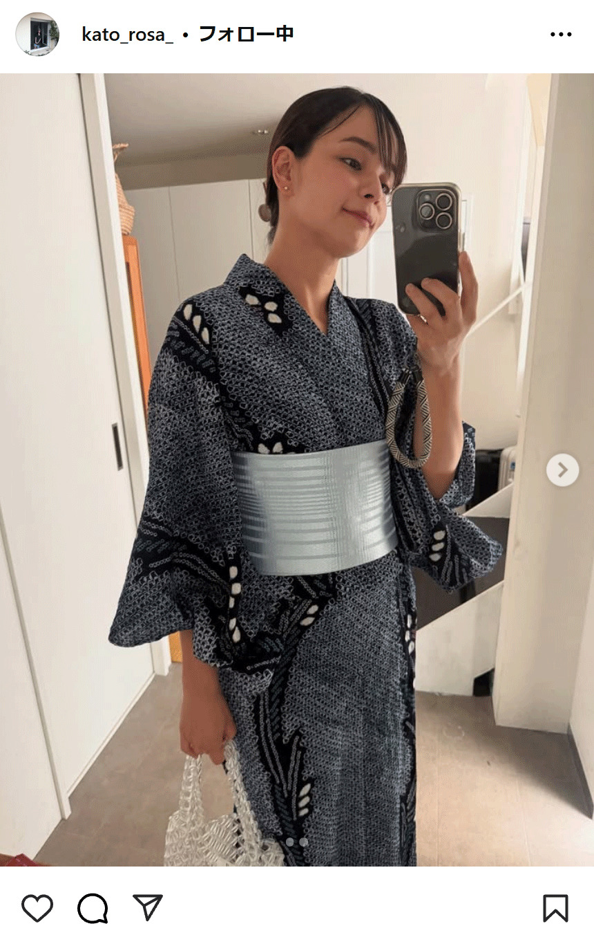 加藤ローサのインスタグラムから