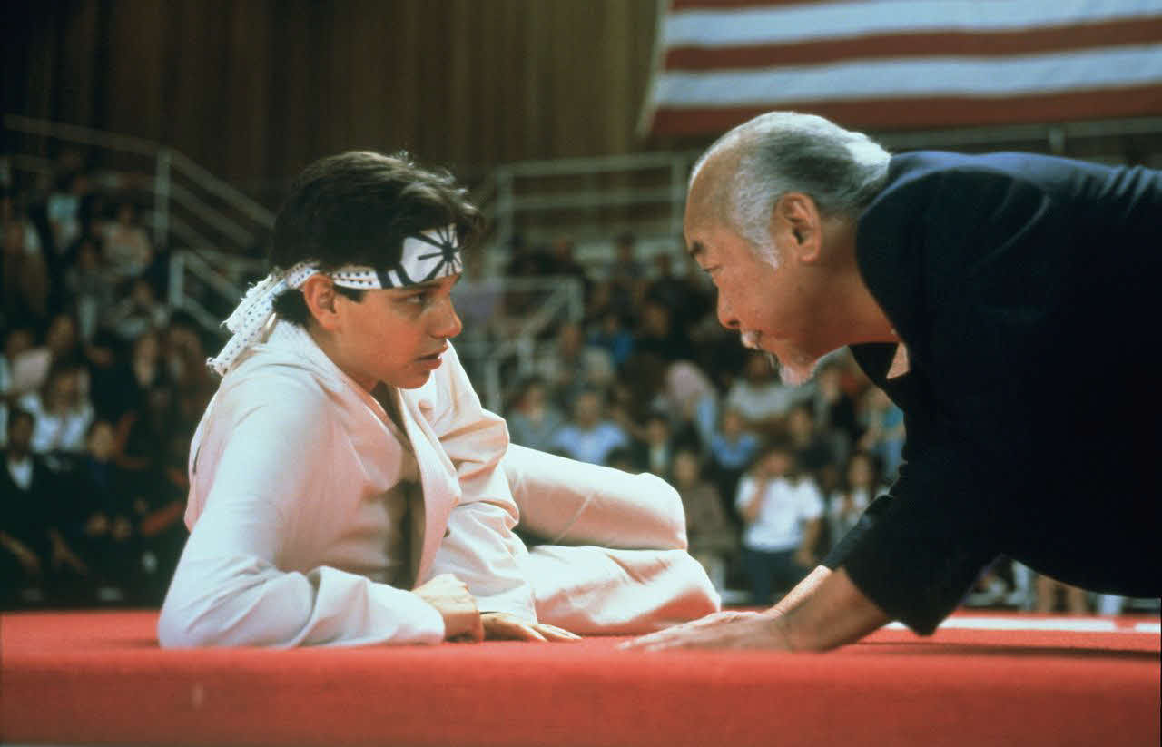 「ベスト・キッド3　最後の挑戦」の1場面　（C）1989 Columbia Pictures Industries, Inc. All Rights Reserved.