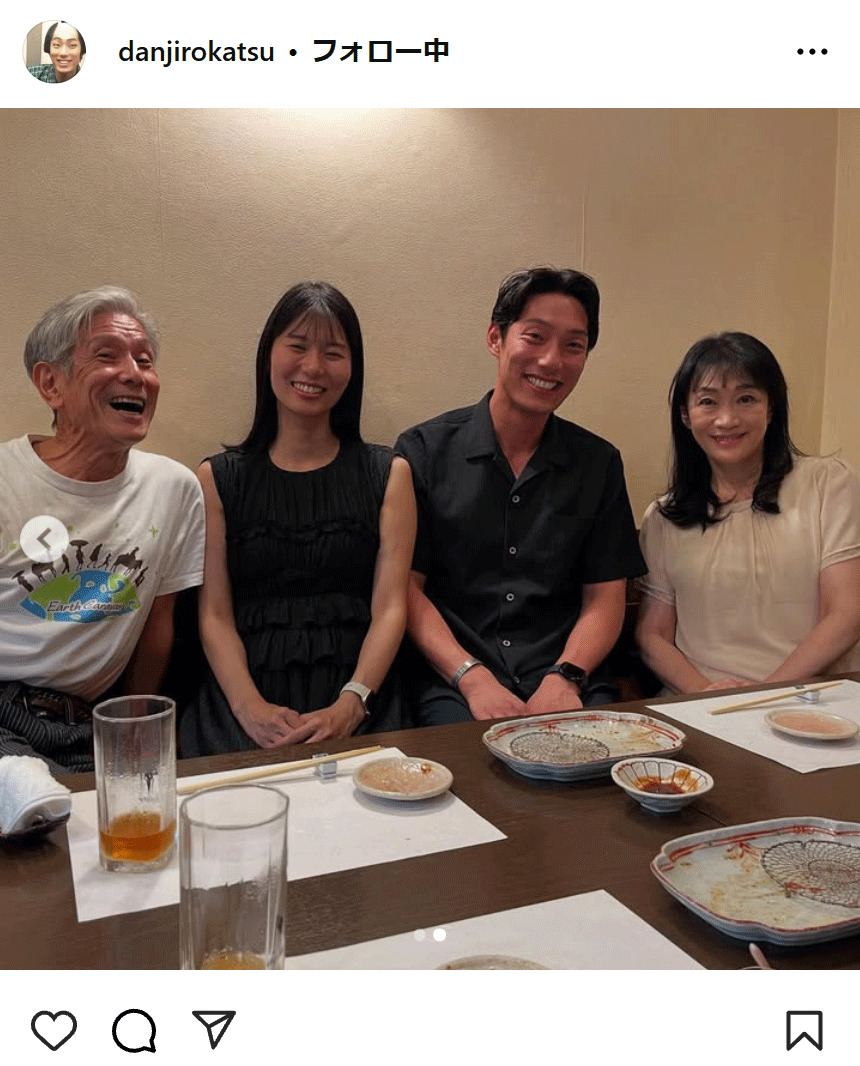 桂團治郎のインスタグラムから