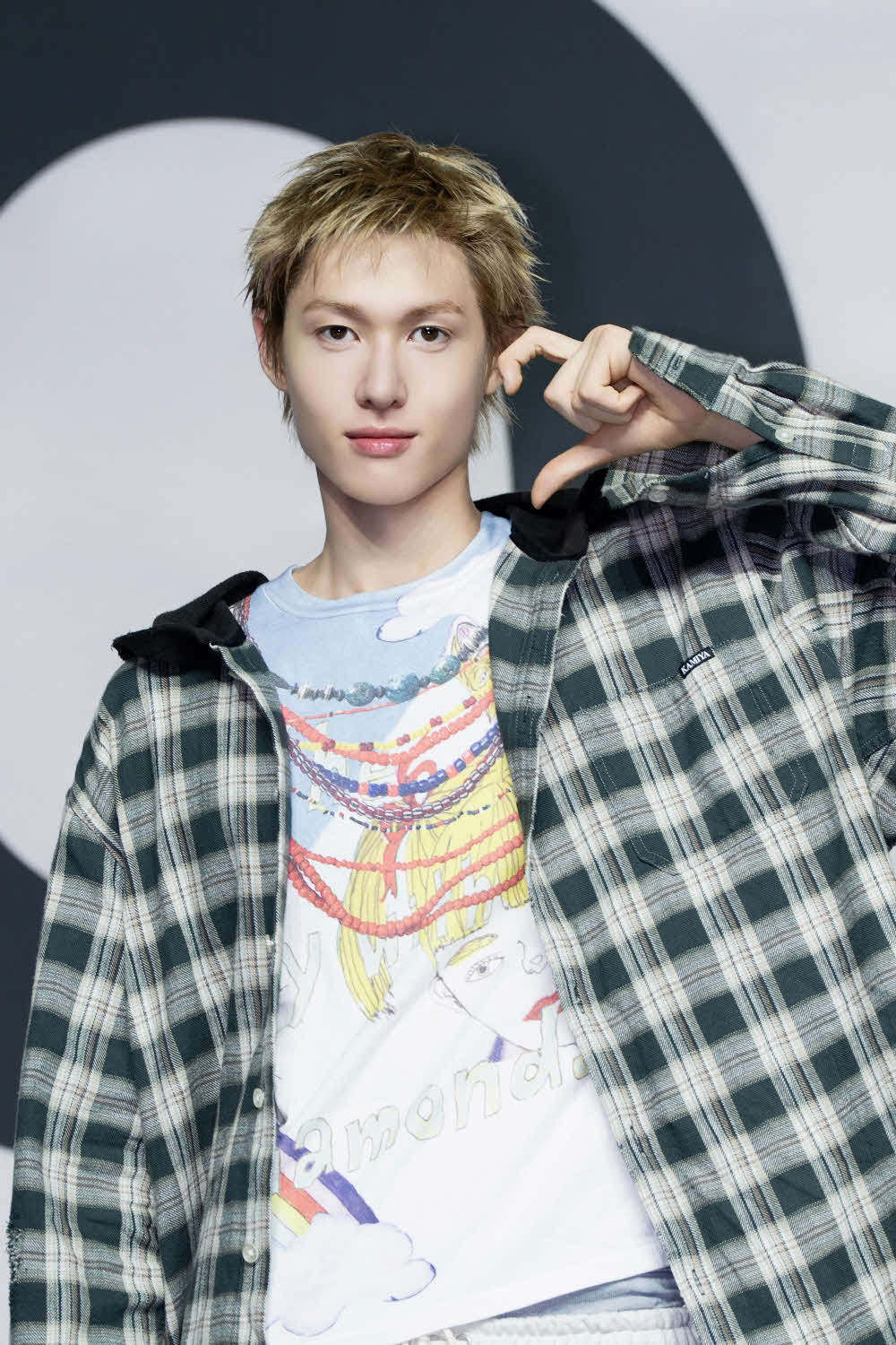 1st EP「COLOR OUTSIDE THE LINES」メディアショーケースに出席したCORTIS・MARTIN（（P）＆（C）BIGHIT MUSIC）