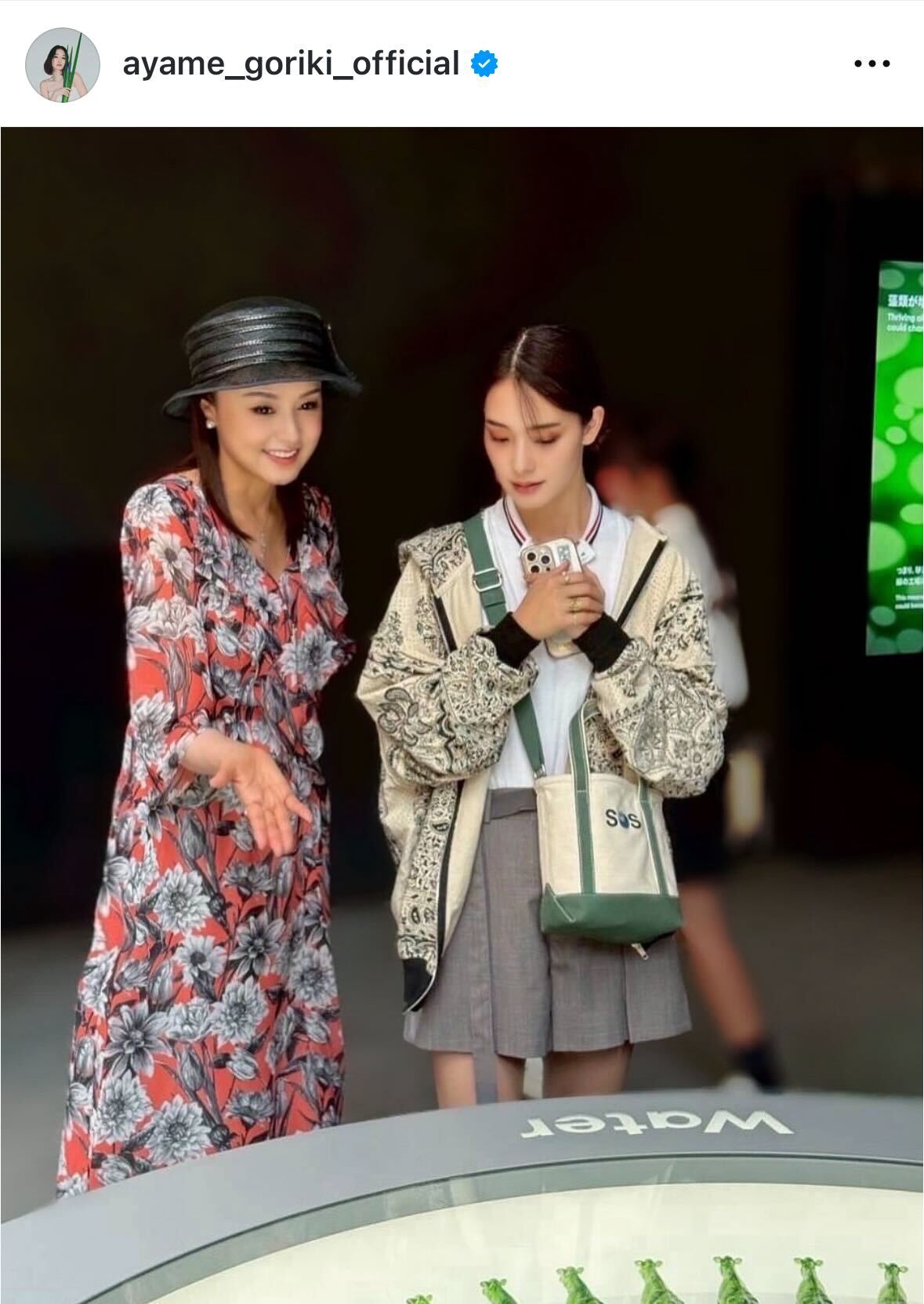 剛力彩芽のインスタグラムから