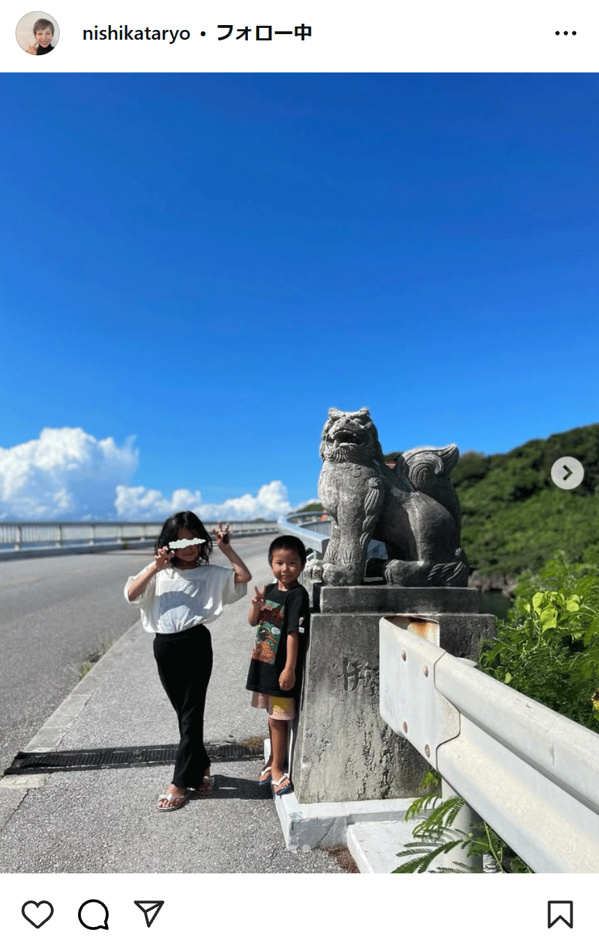 西方凌のインスタグラムから