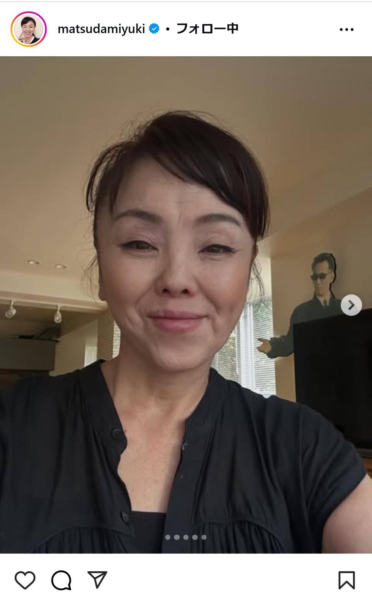 松田美由紀のインスタグラムから