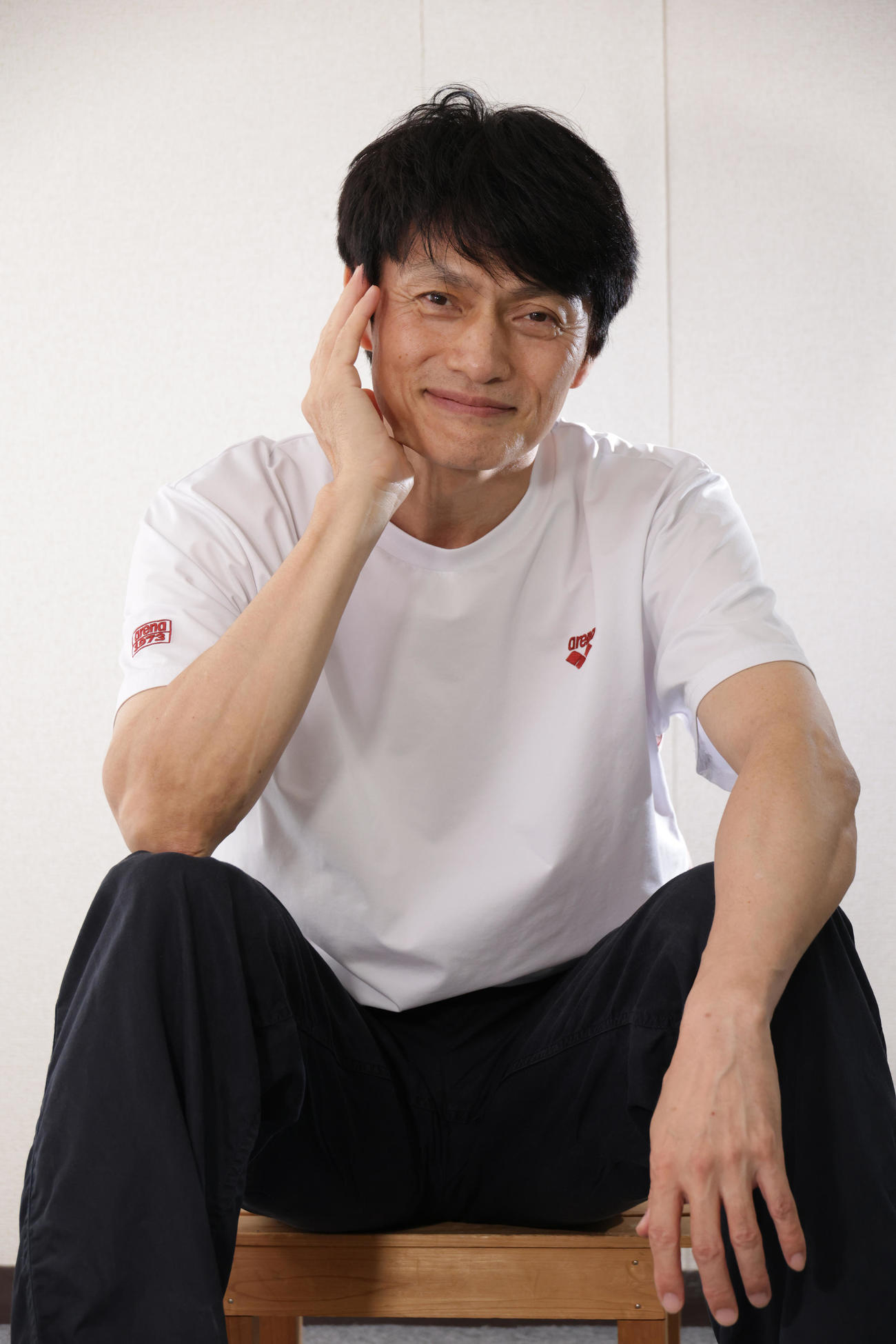 舞台「祖国への挽歌」主演の松村雄基（2025年8月撮影）