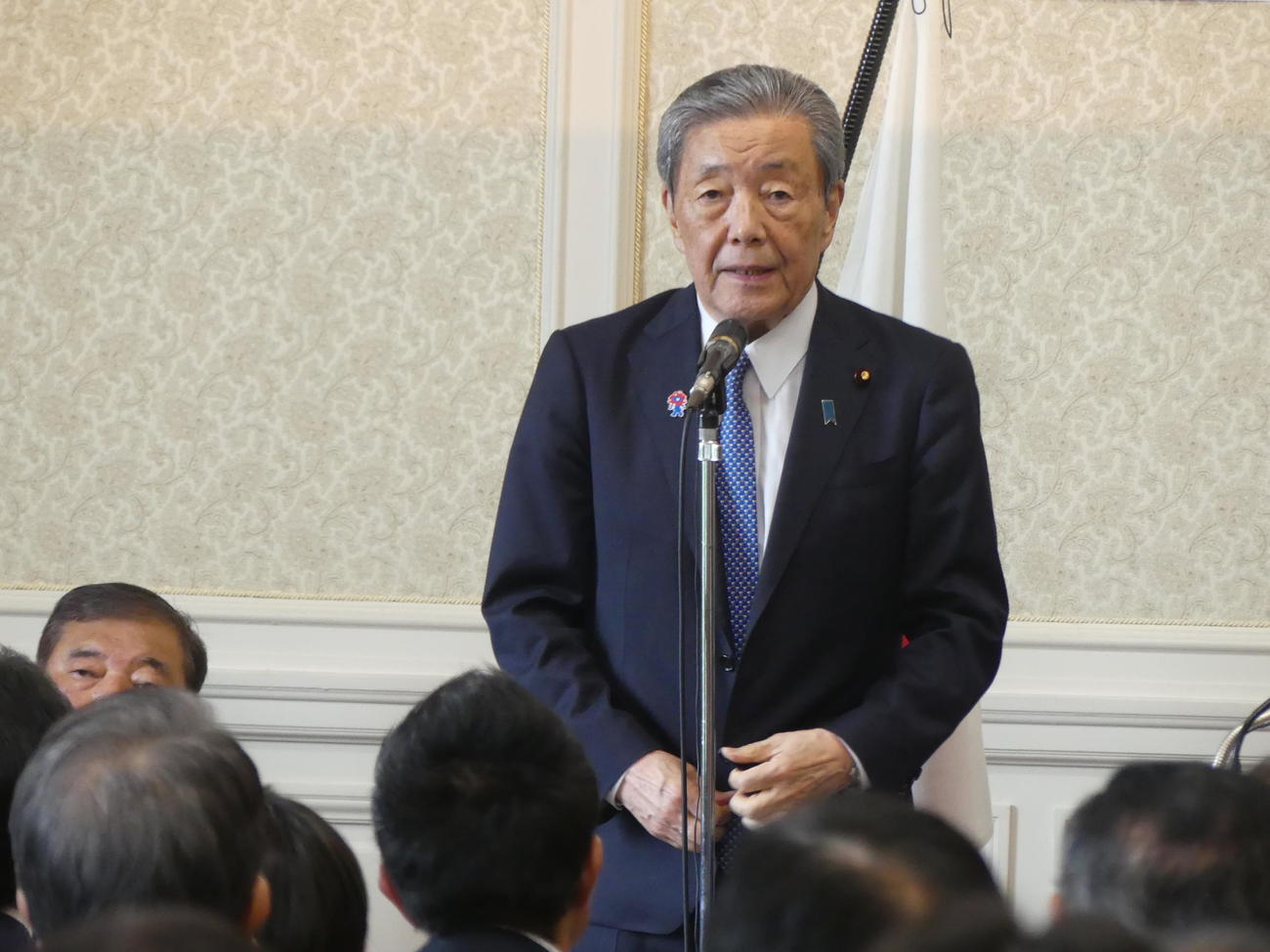 石破首相の今後の鍵を握る森山裕幹事長（2025年8月撮影）