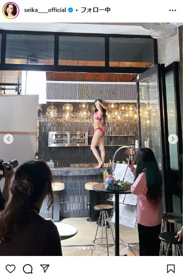田向星華のインスタグラムから