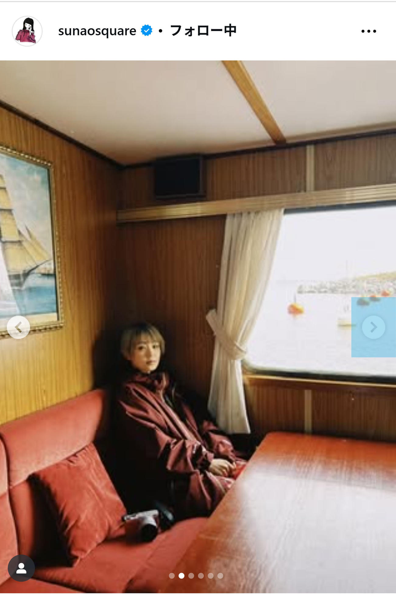 奈緒のインスタグラムから