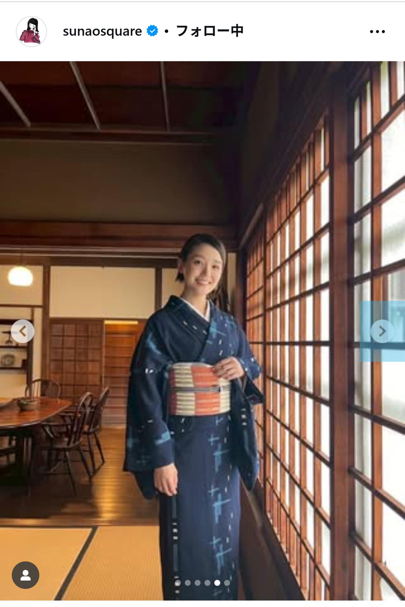 奈緒のインスタグラムから