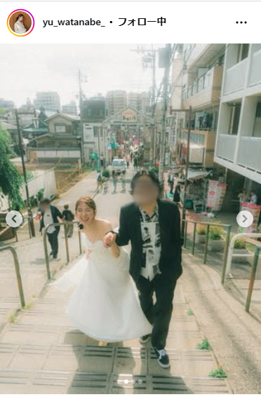 渡邉優のインスタグラムから