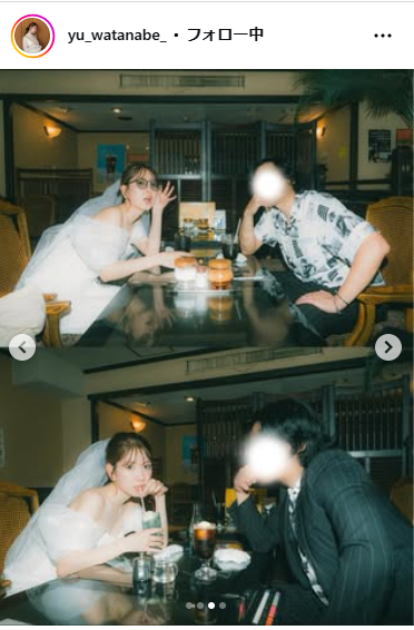 渡邉優のインスタグラムから