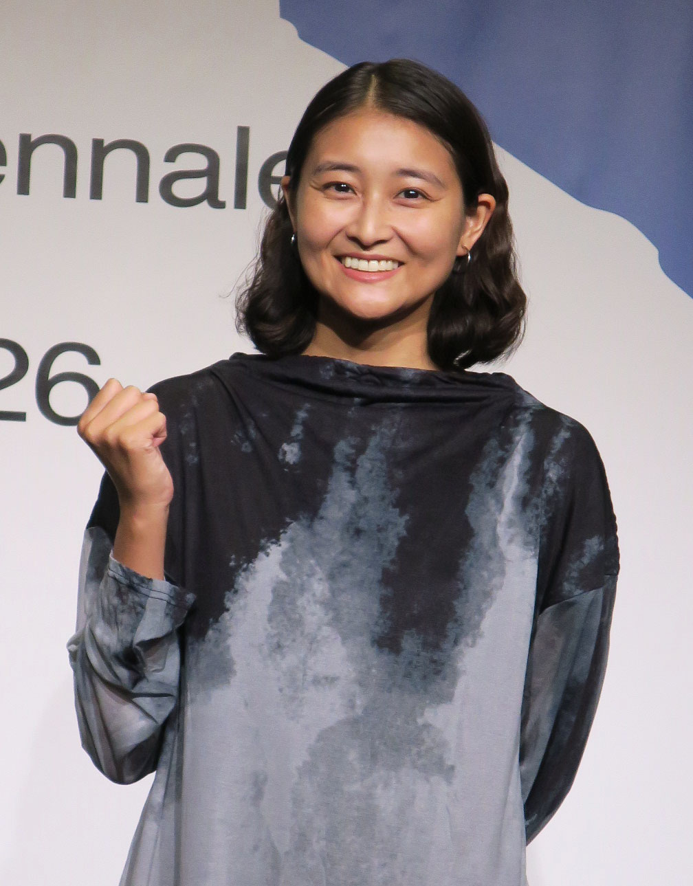 「前橋国際芸術祭2026」記者発表会に公式アンバサダーとして登場した和田彩花