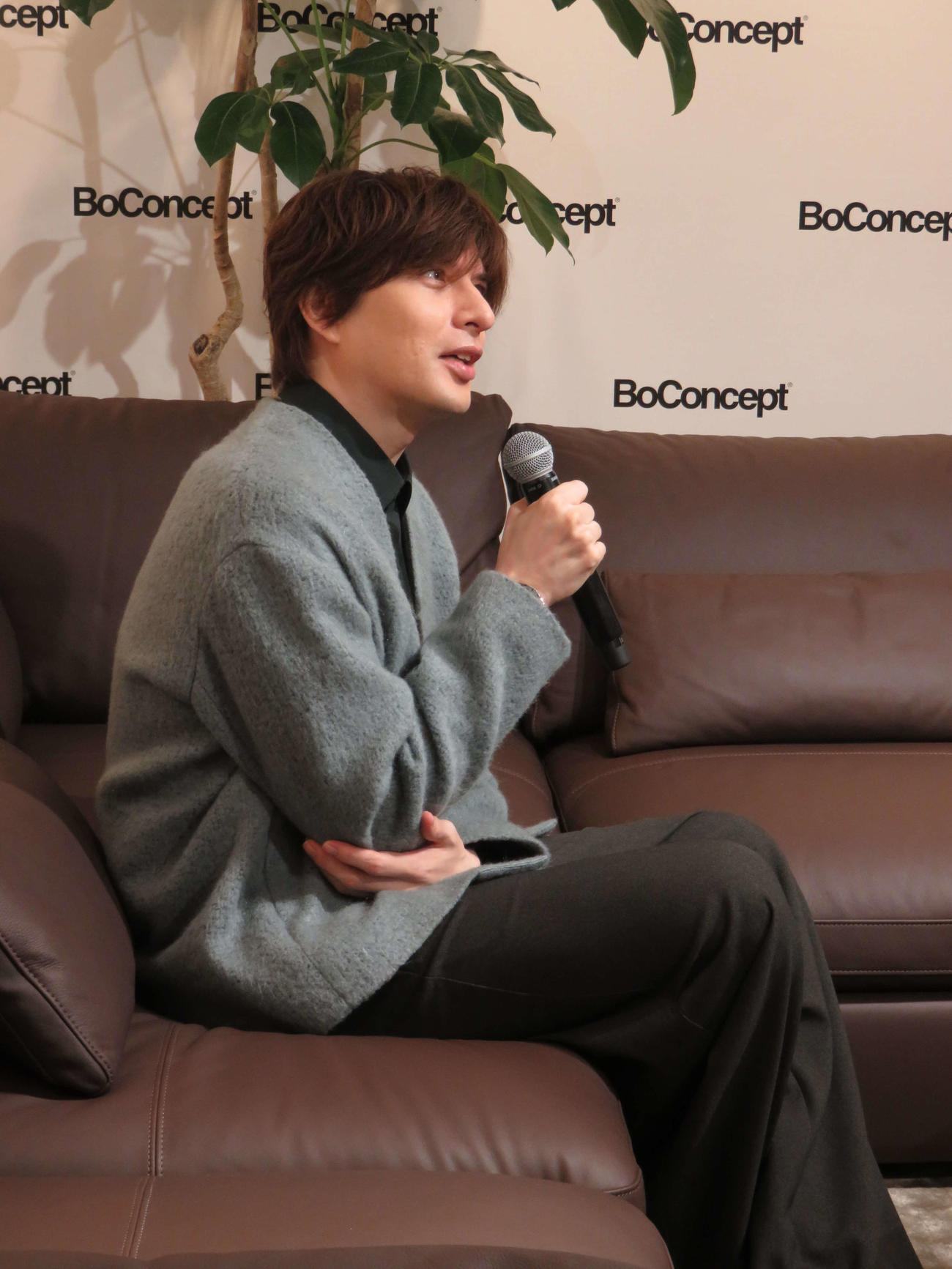 「ボーコンセプト」新商品発表会に登場した城田優
