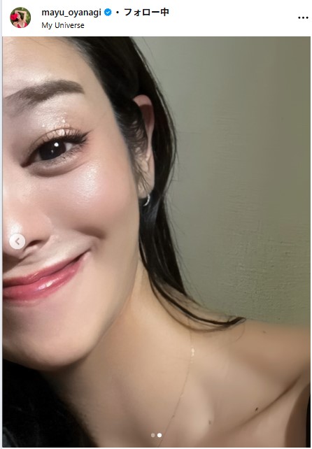 大柳麻友のインスタグラムから