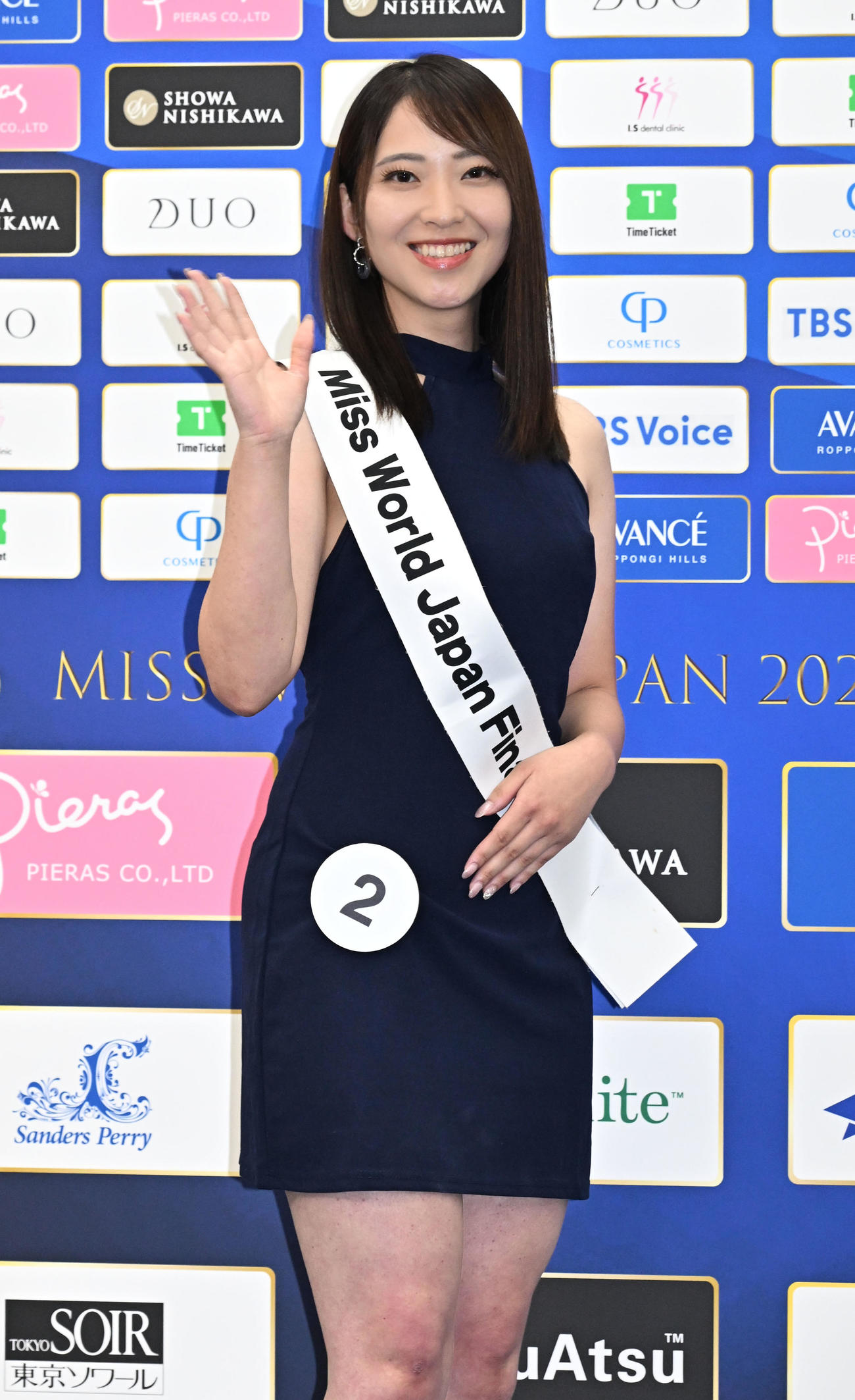 「ミス・ワールド2025」ファイナリストの吉田亜美さん（撮影・千葉一成）