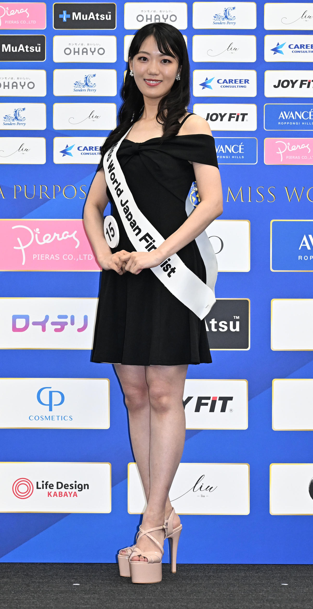 「ミス・ワールド2025」ファイナリストの高橋のどかさん（撮影・千葉一成）
