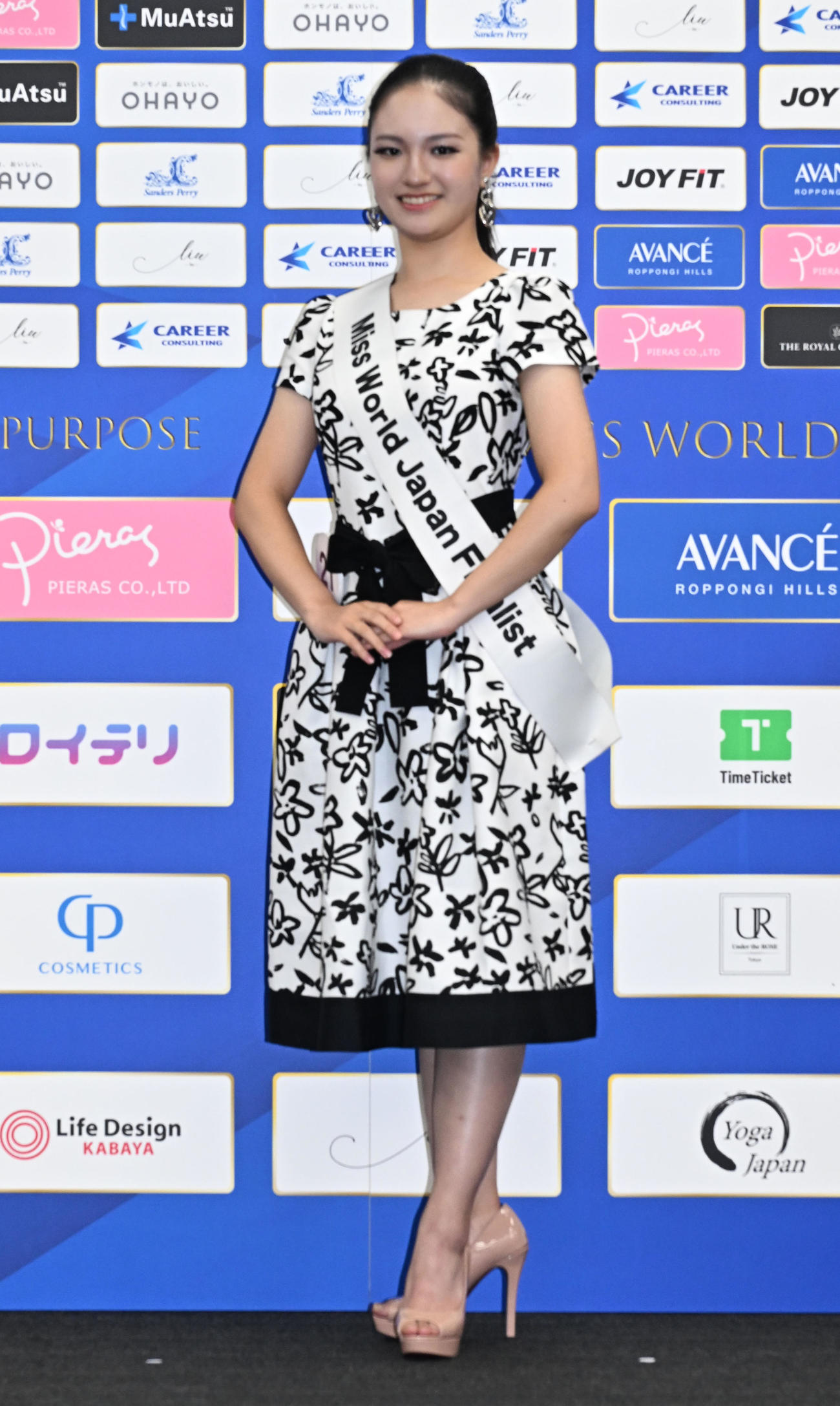 「ミス・ワールド2025」ファイナリストの北村和佳（撮影・千葉一成）