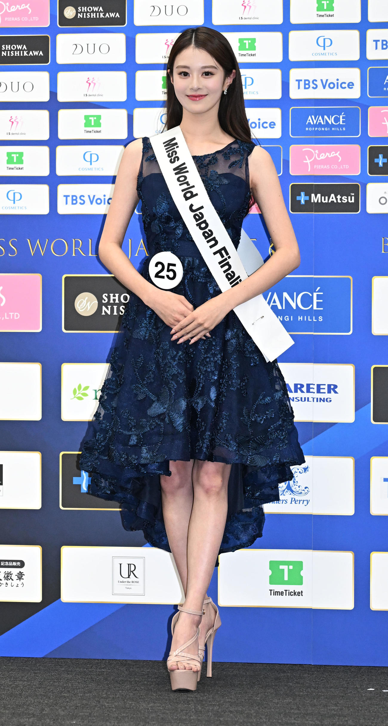 「ミス・ワールド2025」ファイナリストの川名祐衣さん（撮影・千葉一成）