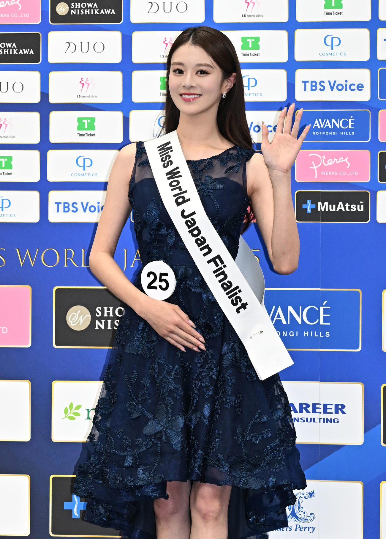 「ミス・ワールド2025」ファイナリストの川名祐衣さん（撮影・千葉一成）