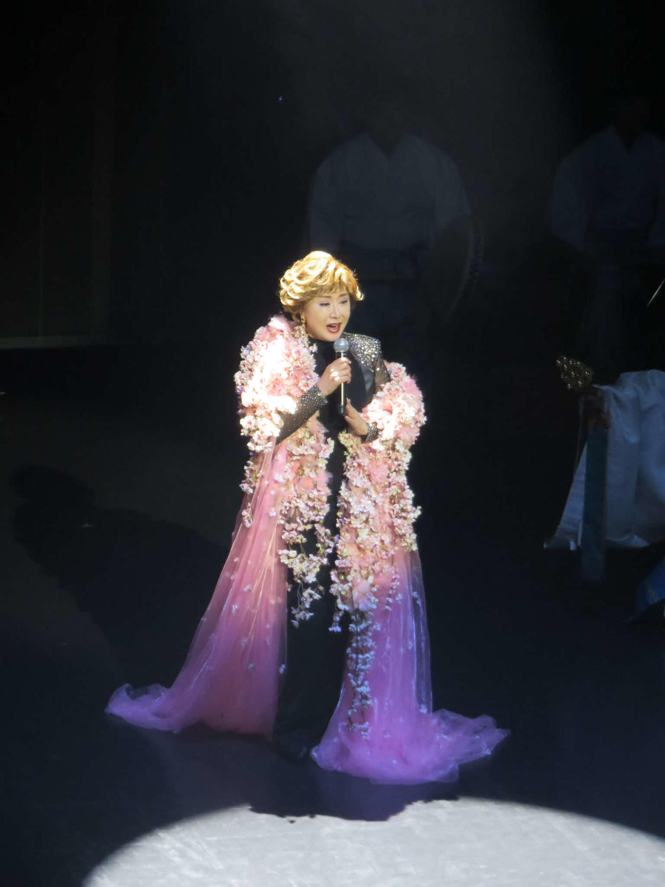 「千本桜」を熱唱する小林幸子