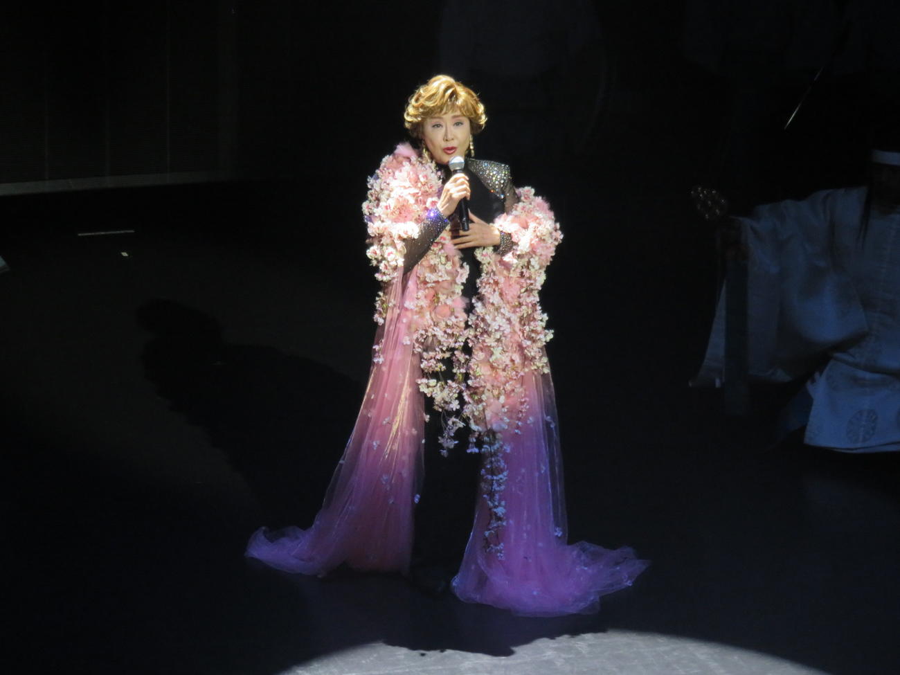 「千本桜」を熱唱する小林幸子