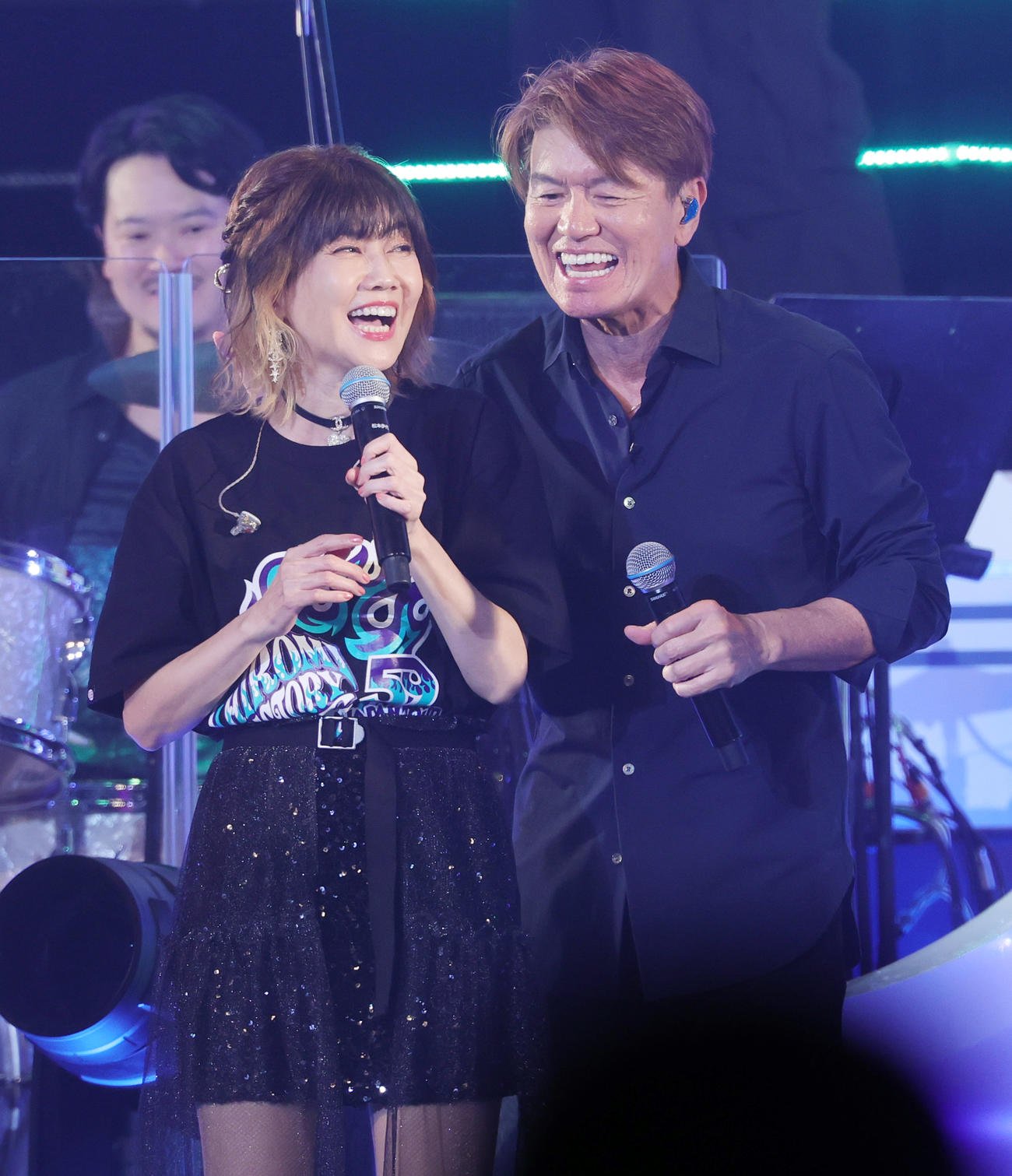 松本伊代とヒロミ＝24年2月