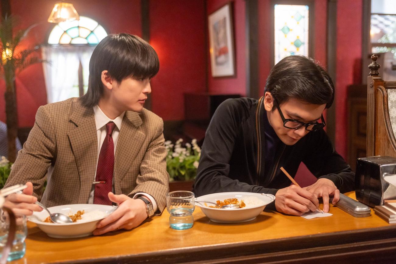 NHK連続テレビ小説「あんぱん」の1場面（C）NHK
