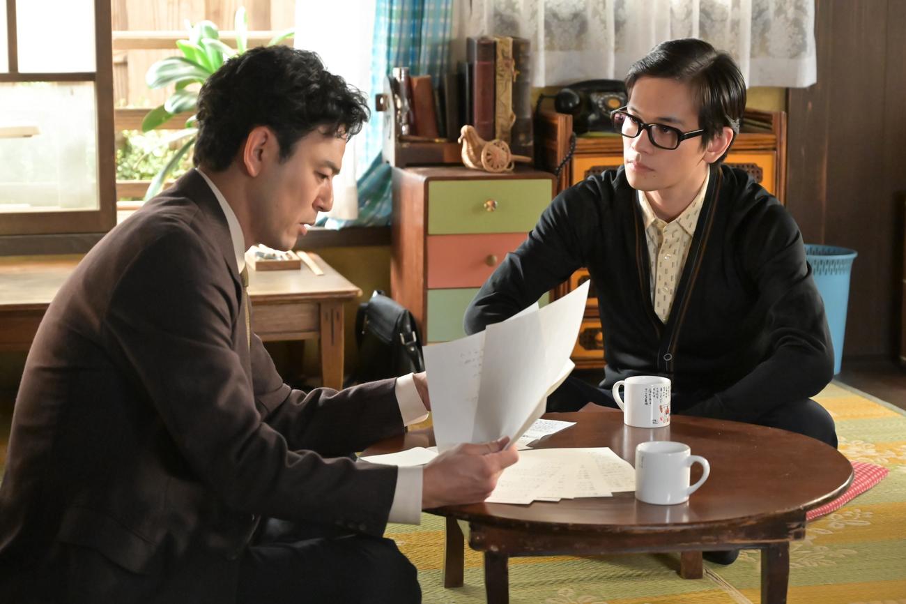 NHK連続テレビ小説「あんぱん」の1場面（C）NHK