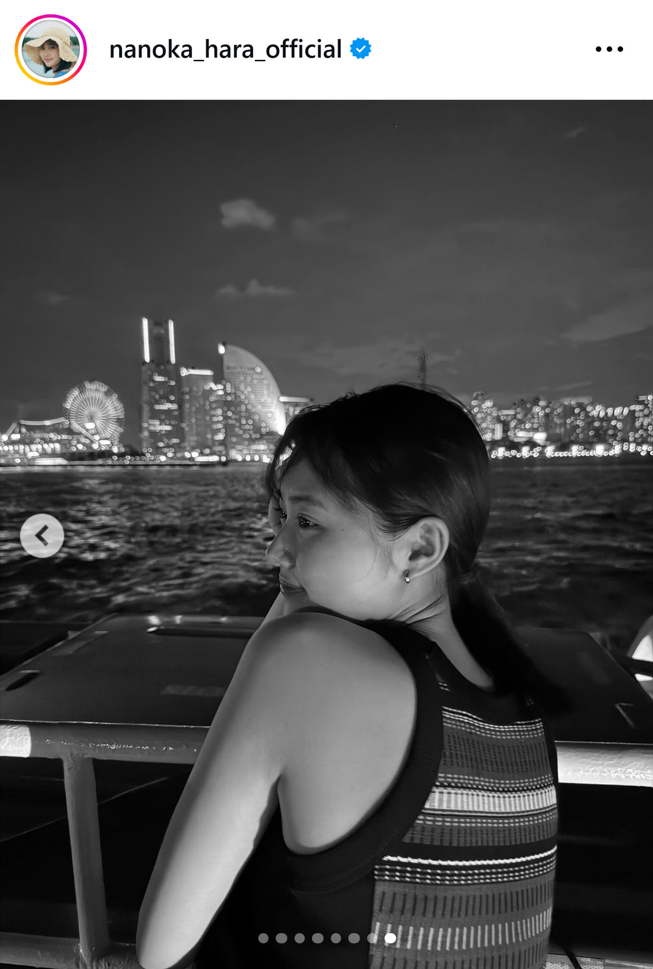 原菜乃華のインスタグラムから