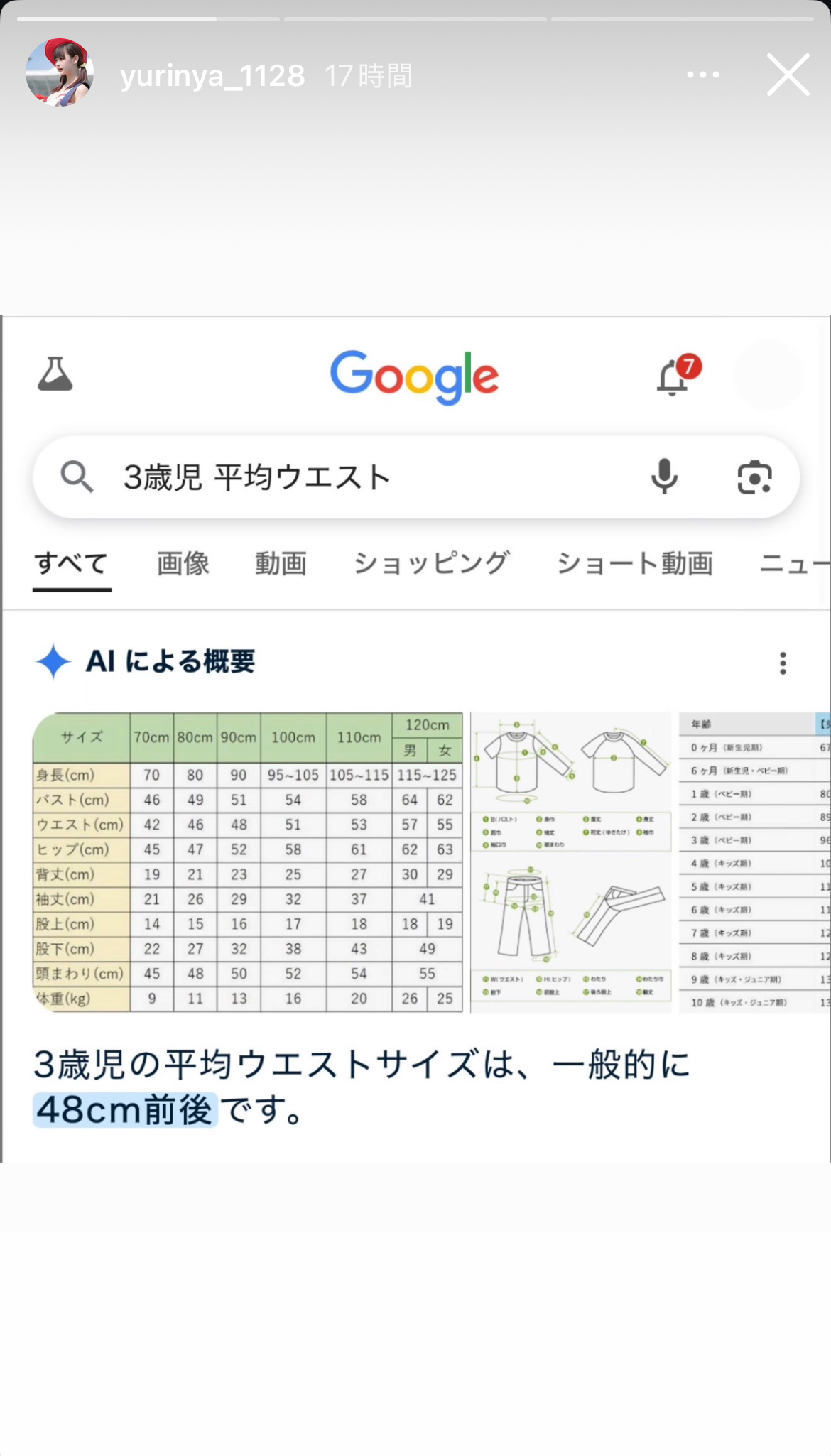 ゆりにゃのインスタグラムから