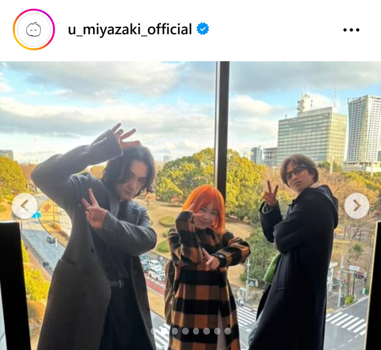 宮﨑優のインスタグラムから