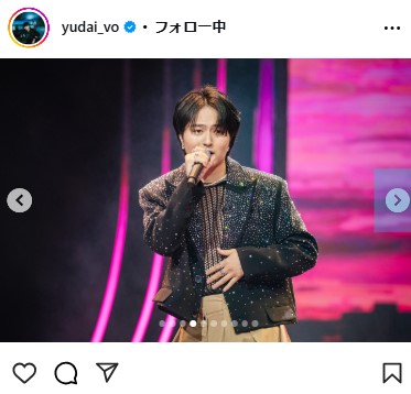 竹中雄大のインスタグラムから