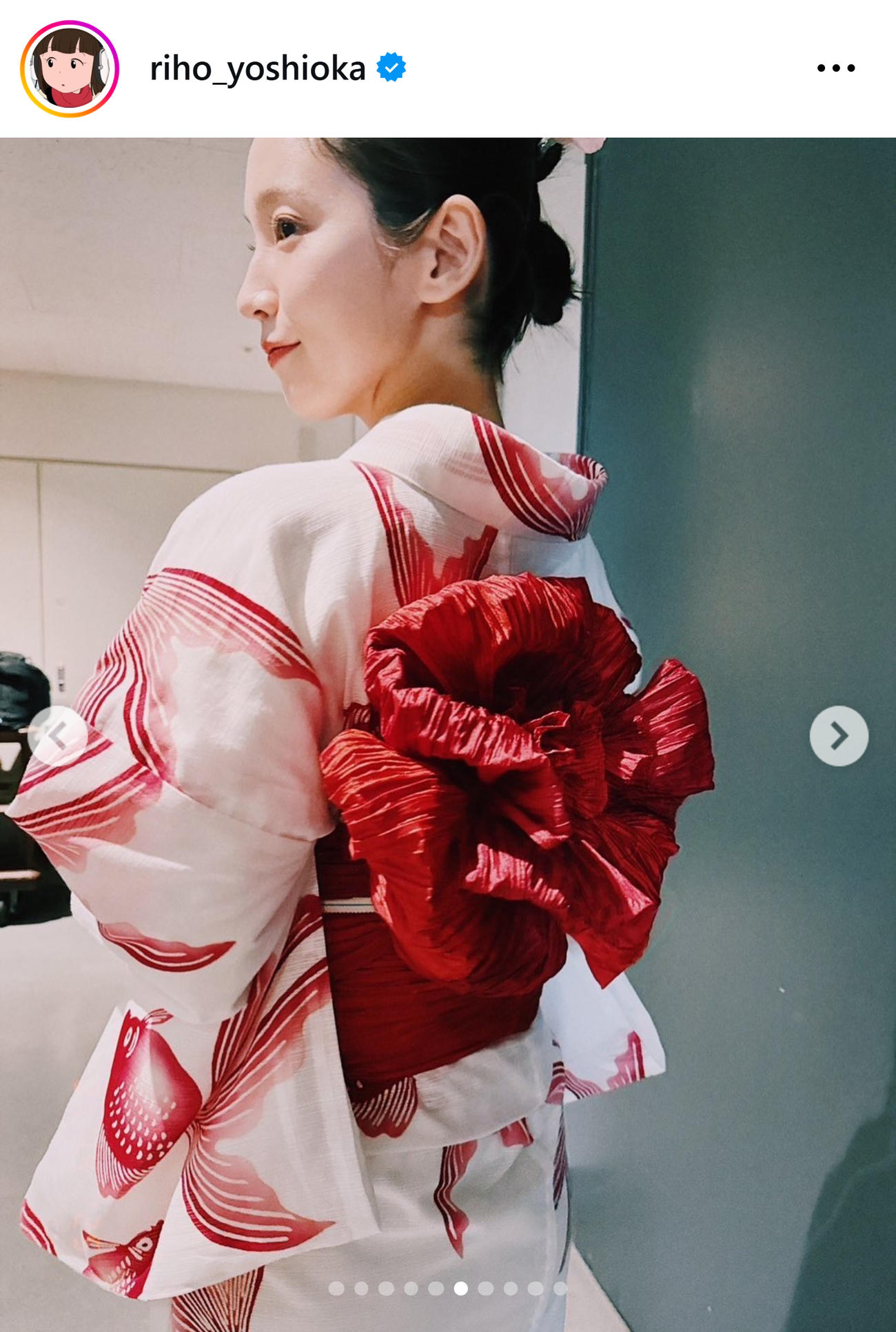 吉岡里帆のインスタグラムから