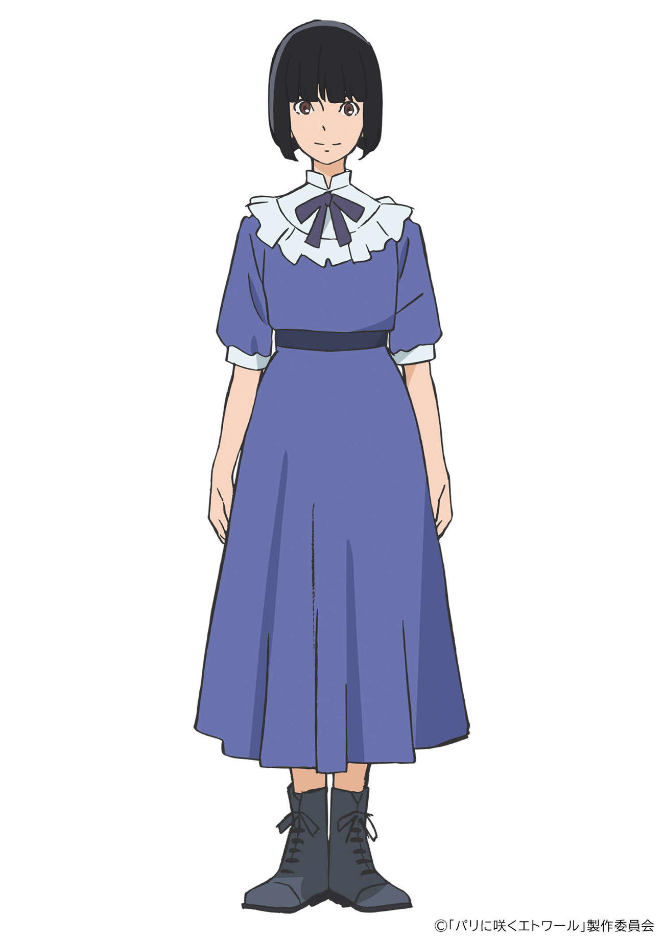アニメ映画「パリに咲くエトワール」で嵐莉菜が演じる千鶴（C）「パリに咲くエトワール」製作委員会