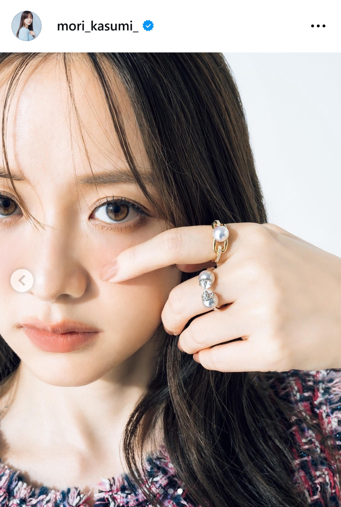 森香澄のインスタグラムから