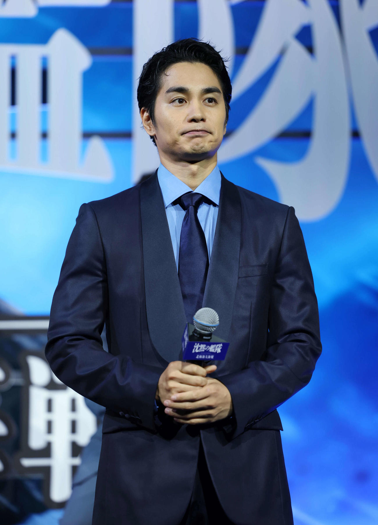 完成披露報告会に登壇した中村蒼（撮影・増田悦実）