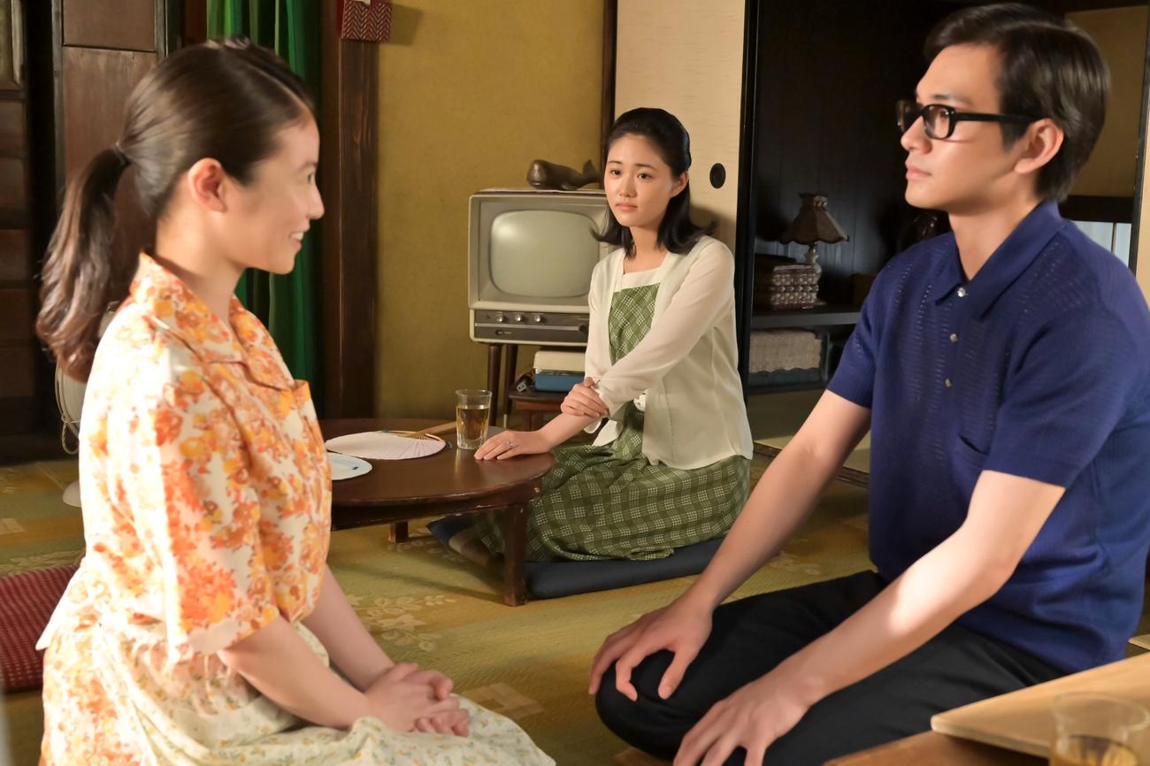 NHK連続テレビ小説「あんぱん」の1場面（C）NHK