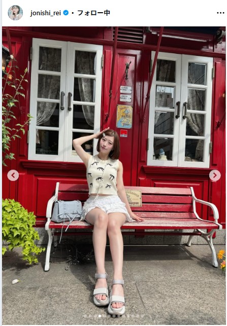 上西怜のインスタグラムから
