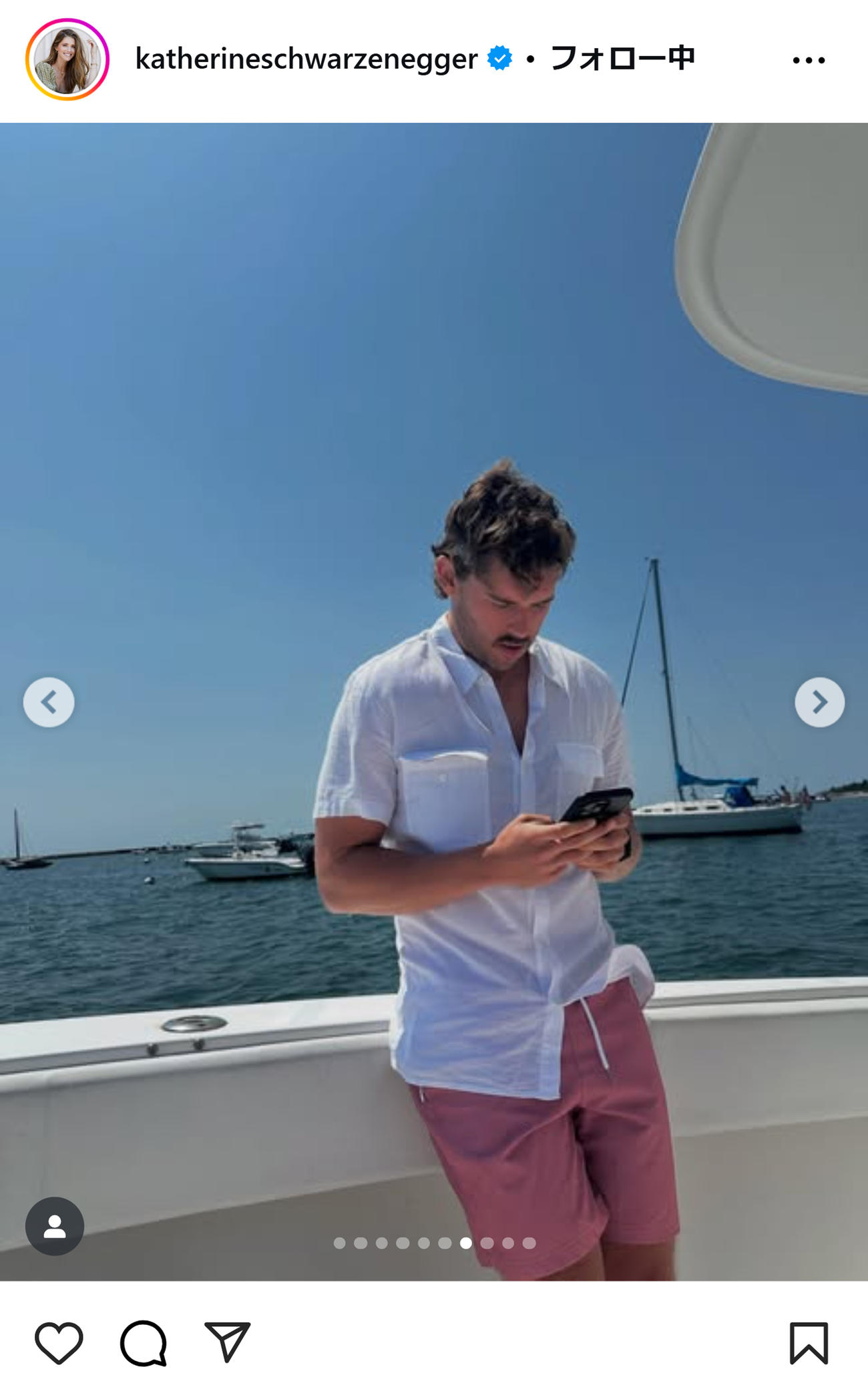 キャサリン・シュワルツェネッガーさんのインスタグラムから
