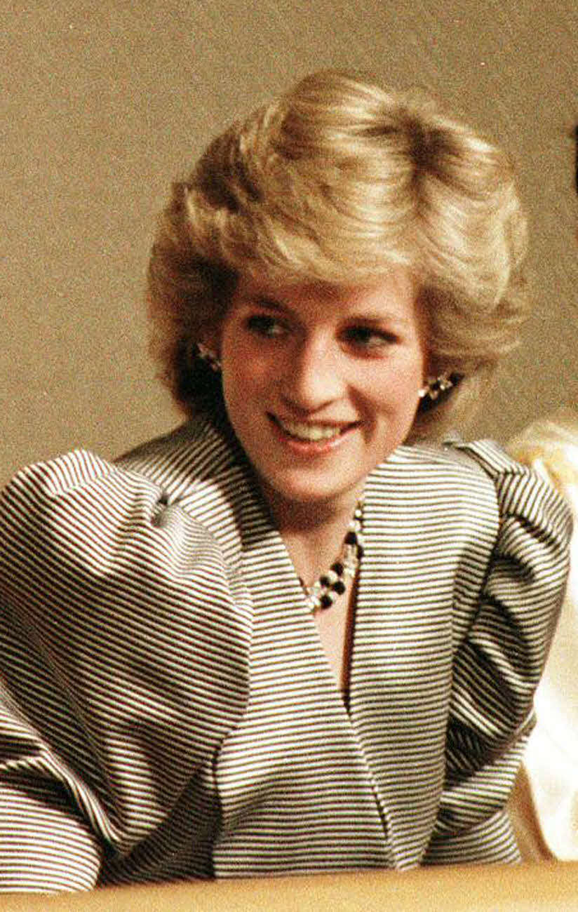 ダイアナ元英皇太子妃（1986年5月11日撮影）