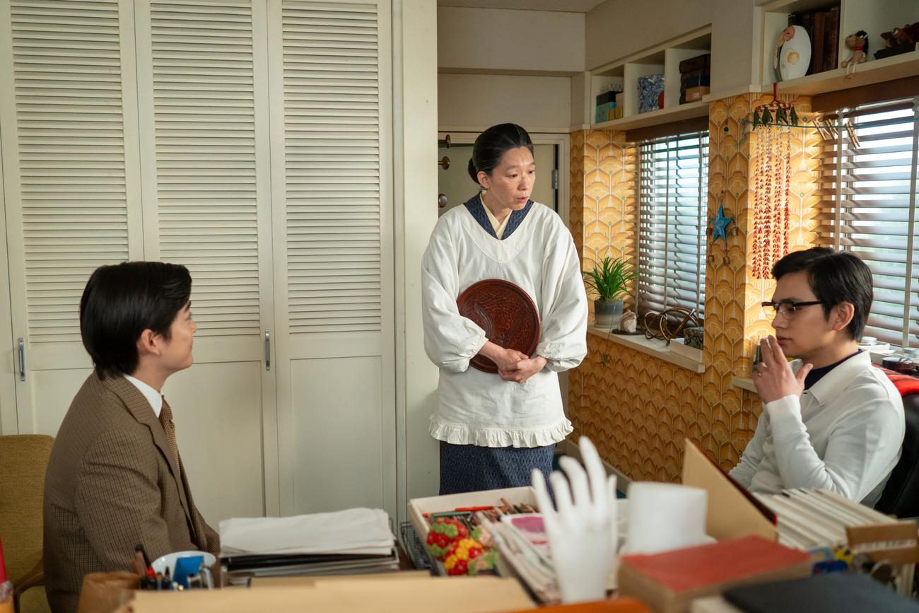NHK連続テレビ小説「あんぱん」の1場面（C）NHK