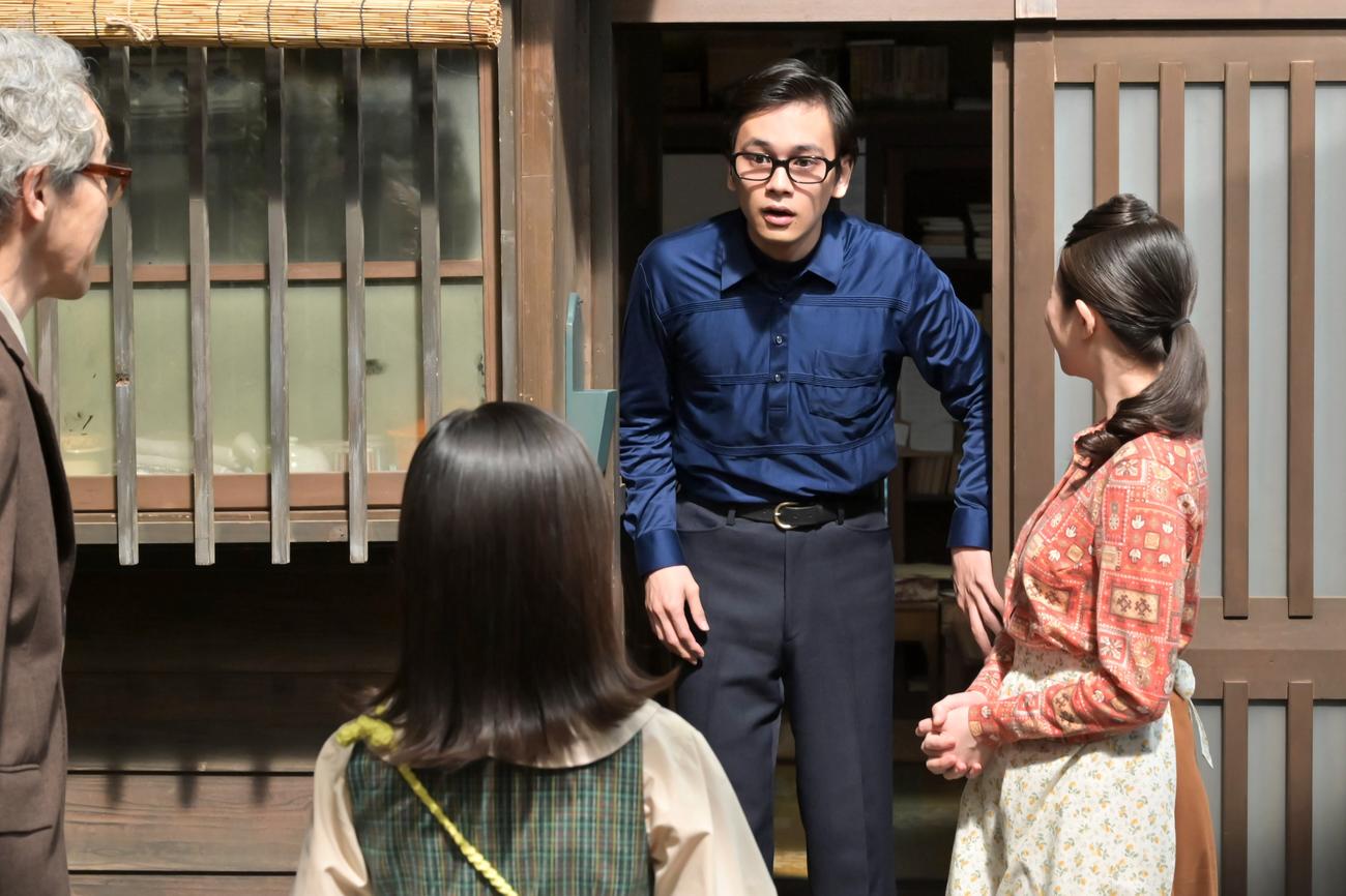 NHK連続テレビ小説「あんぱん」の1場面（C）NHK