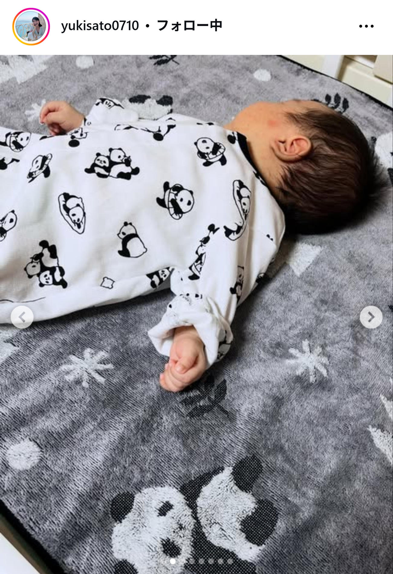佐藤由季アナのインスタグラムから
