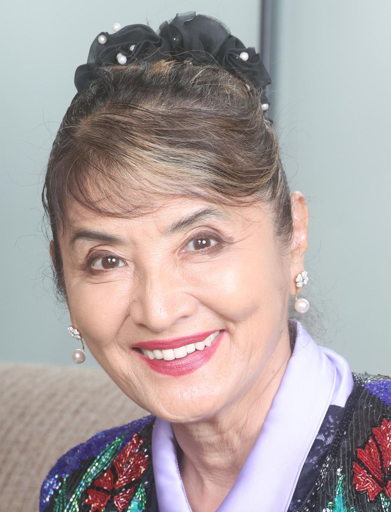 志穂美悦子（2024年10月撮影）