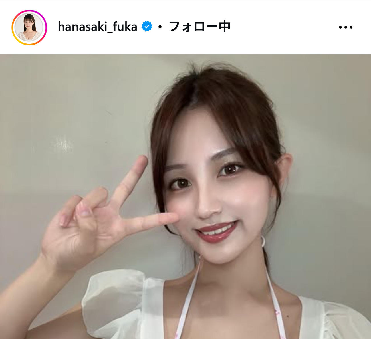 花咲楓香のインスタグラムから
