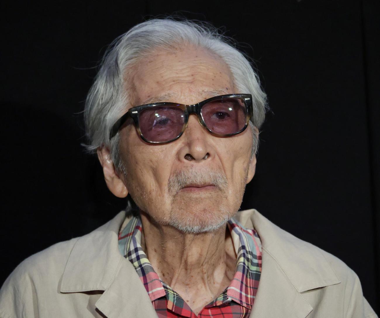 映画「男はつらいよ」ファン感謝祭イベントを行った山田洋次監督（撮影・中島郁夫）