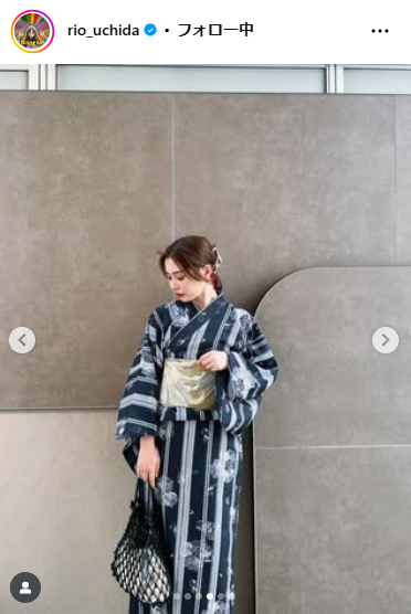 内田理央のインスタグラムから