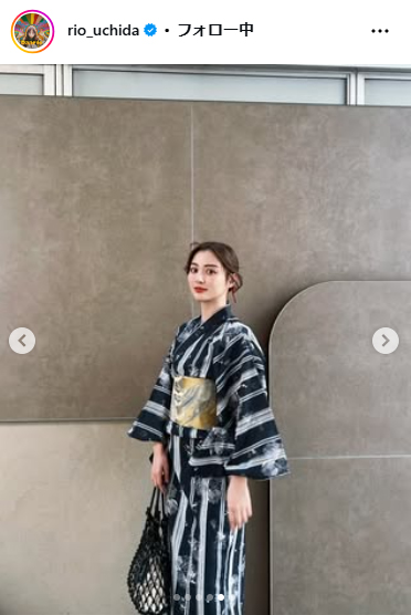 内田理央のインスタグラムから