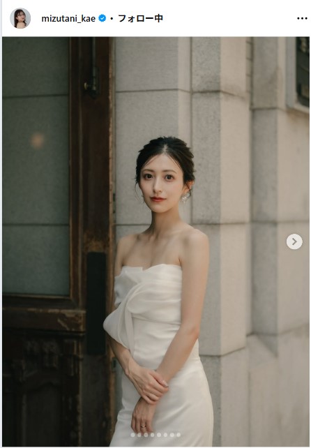 水谷果絵のインスタグラムから